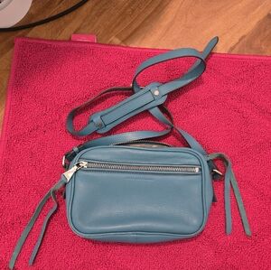 GUC Aimee Kestenberg Teal Leather Crossbody